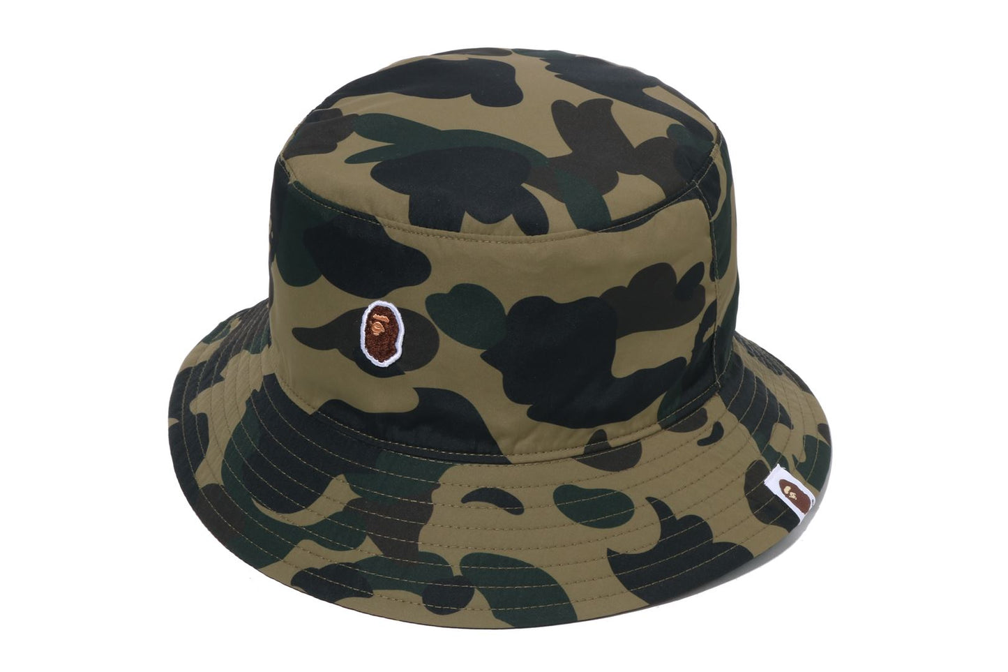 BAPE 1ST CAMO ONE POINT REVERSIBLE HAT