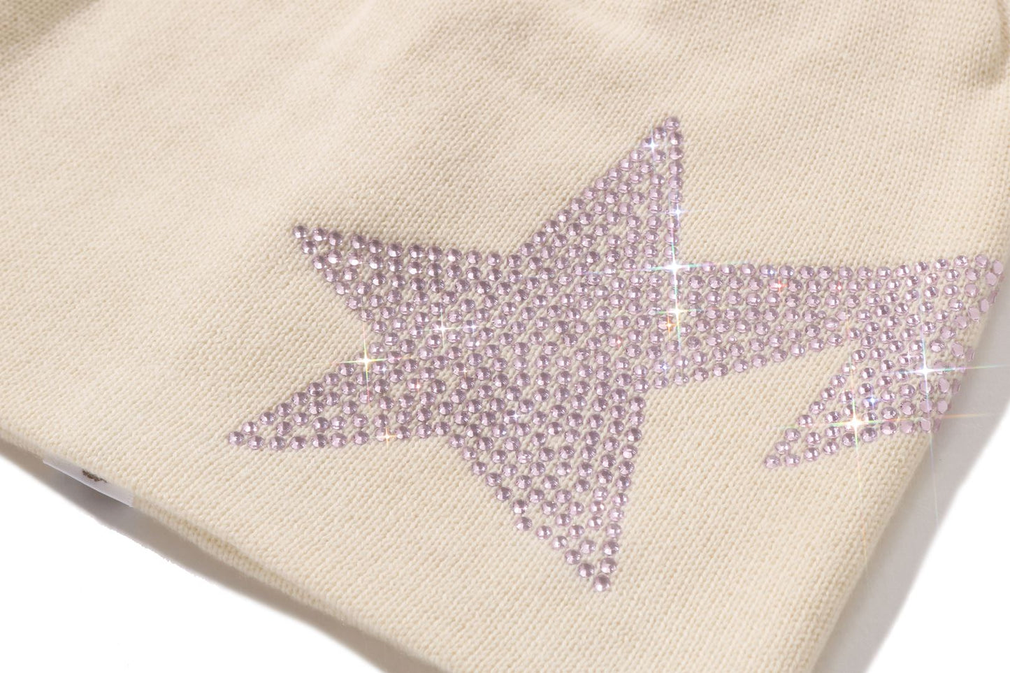 BAPE STA 水晶亮片針織帽