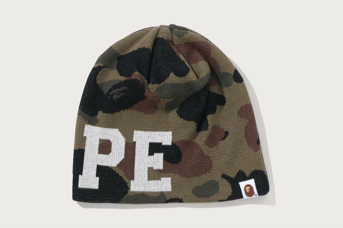 BAPE 1ST CAMO KNIT CAP
