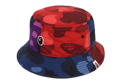 BAPE COLOR CAMO 瘋狂圖案漁夫帽