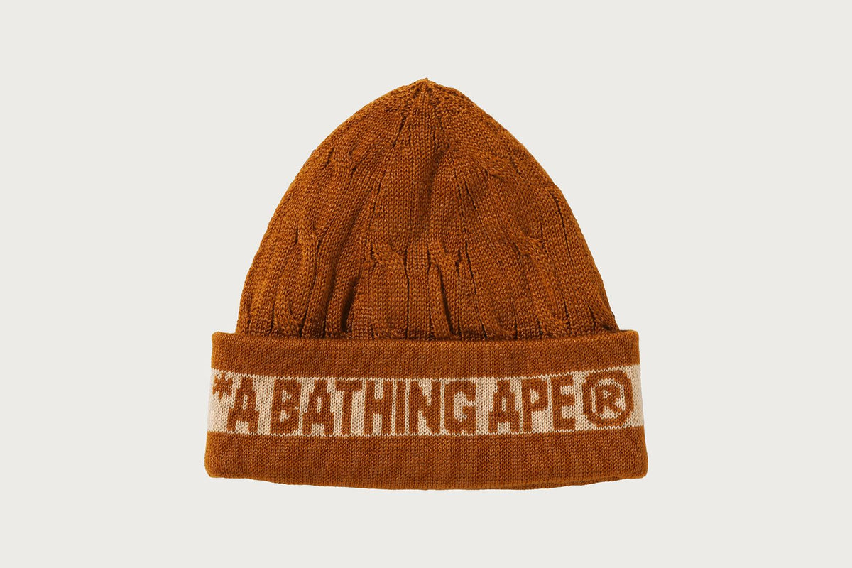 BAPE BAPE CABLE KNIT CAP