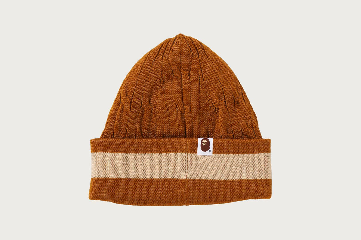 BAPE BAPE CABLE KNIT CAP