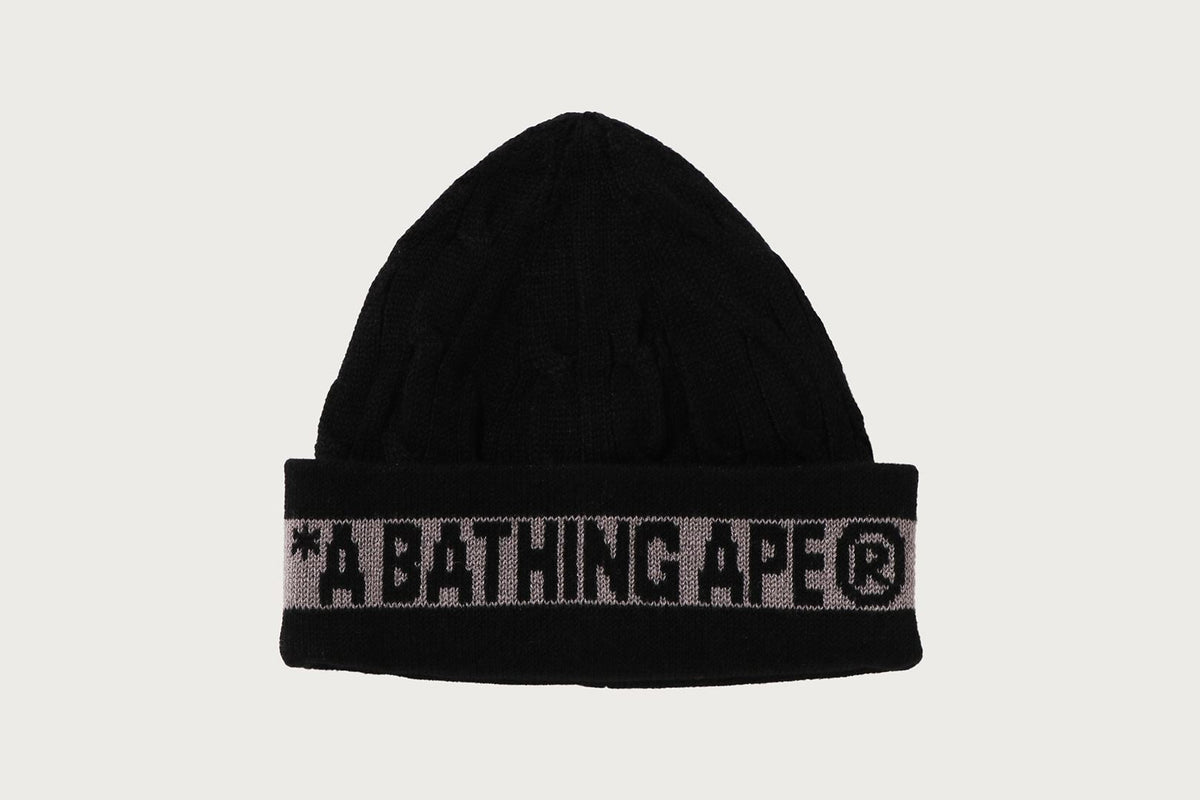 BAPE BAPE CABLE KNIT CAP