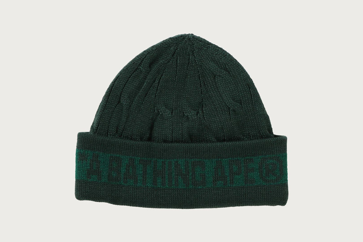 BAPE BAPE CABLE KNIT CAP