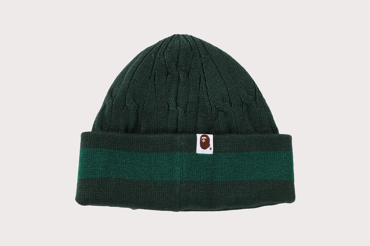 BAPE BAPE CABLE KNIT CAP
