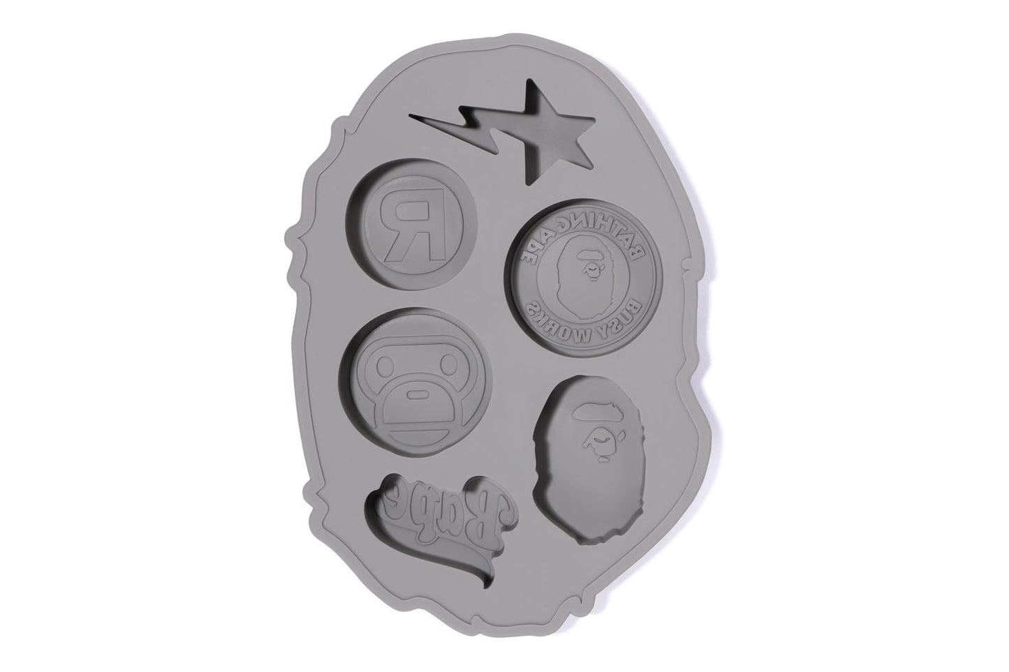 BAPE APE HEAD 矽膠冰塊模具