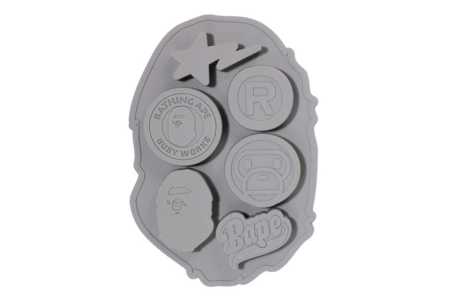 BAPE APE HEAD 矽膠冰塊模具
