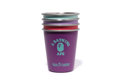 BAPE BAPE X KLEAN KANTEEN 10OZ 不銹鋼杯四件組