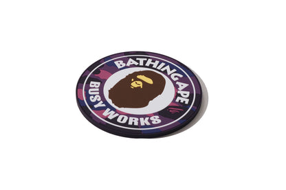 BAPE COLOR CAMO BUSY WORKS 橡膠杯墊