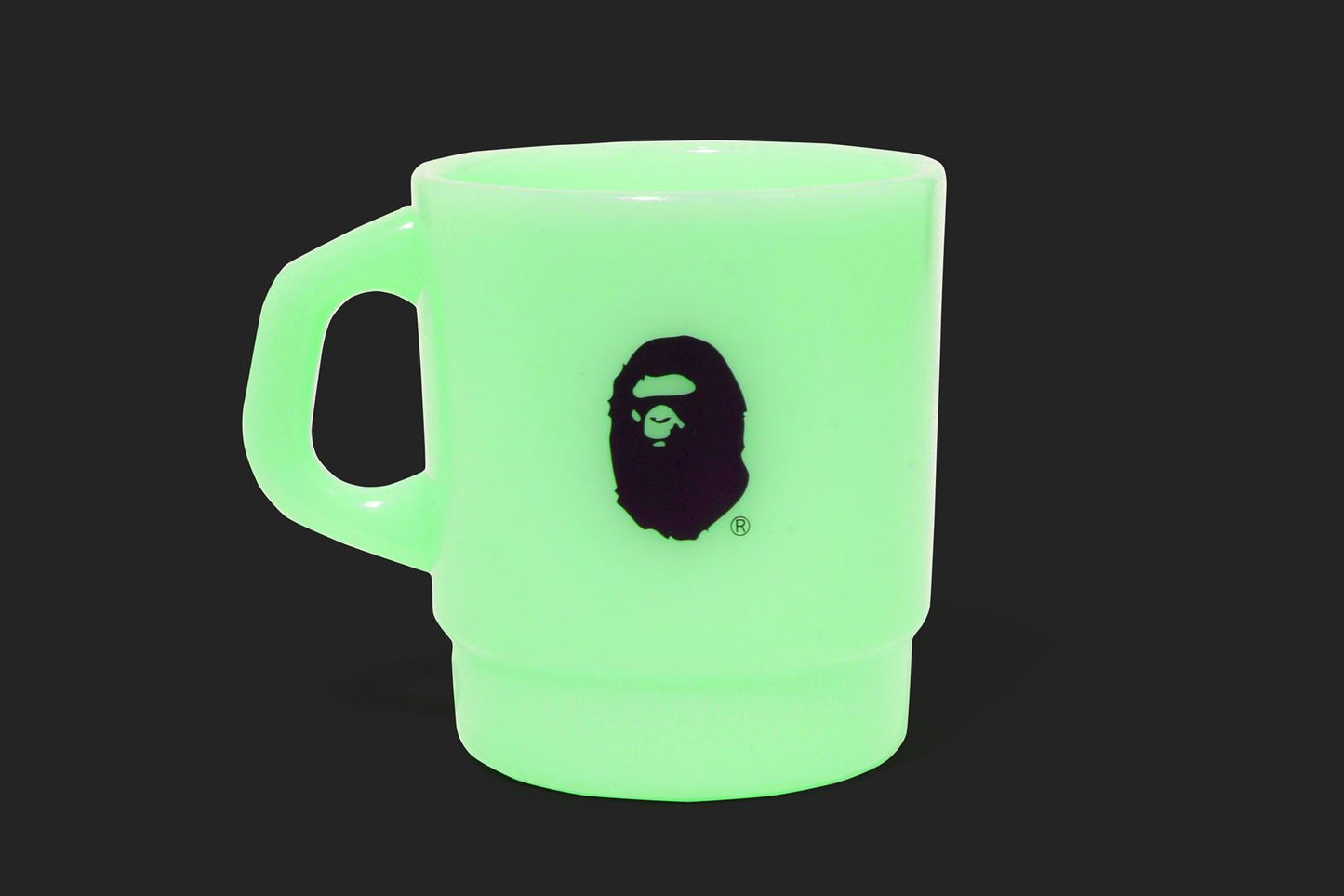 BAPE APE HEAD 夜光堆疊杯