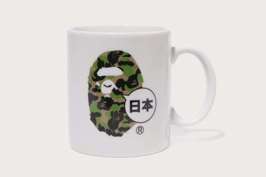 BAPE ABC CAMO JAPAN APE HEAD MUG