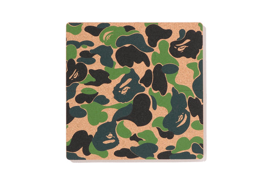 BAPE ABC CAMO 拼圖軟木杯墊