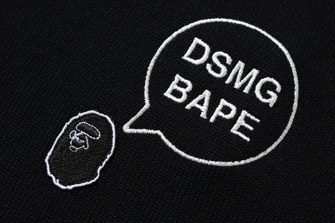 BAPE BAPE X DSMG CREWNECK KNIT