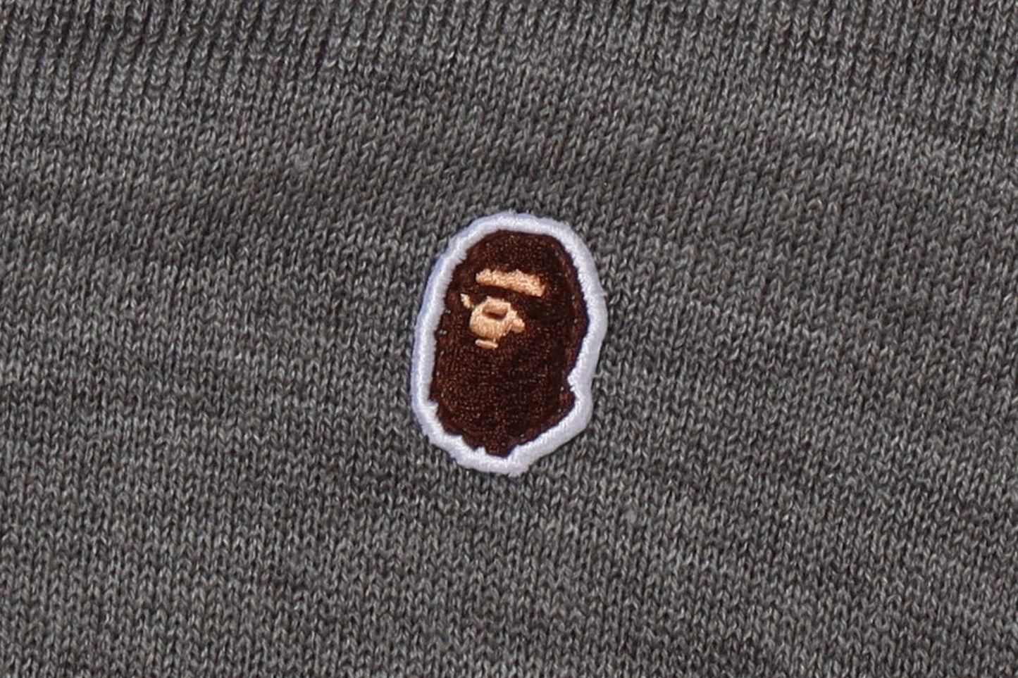 BAPE APE HEAD ONE POINT KNIT CARDIGAN