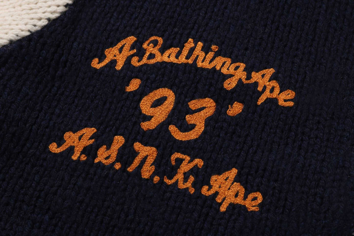 BAPE COWICHAN 開襟毛衣