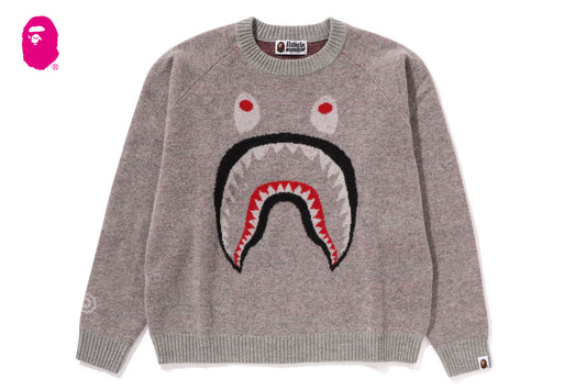 BAPE SHARK WOOL MIX SWEATER