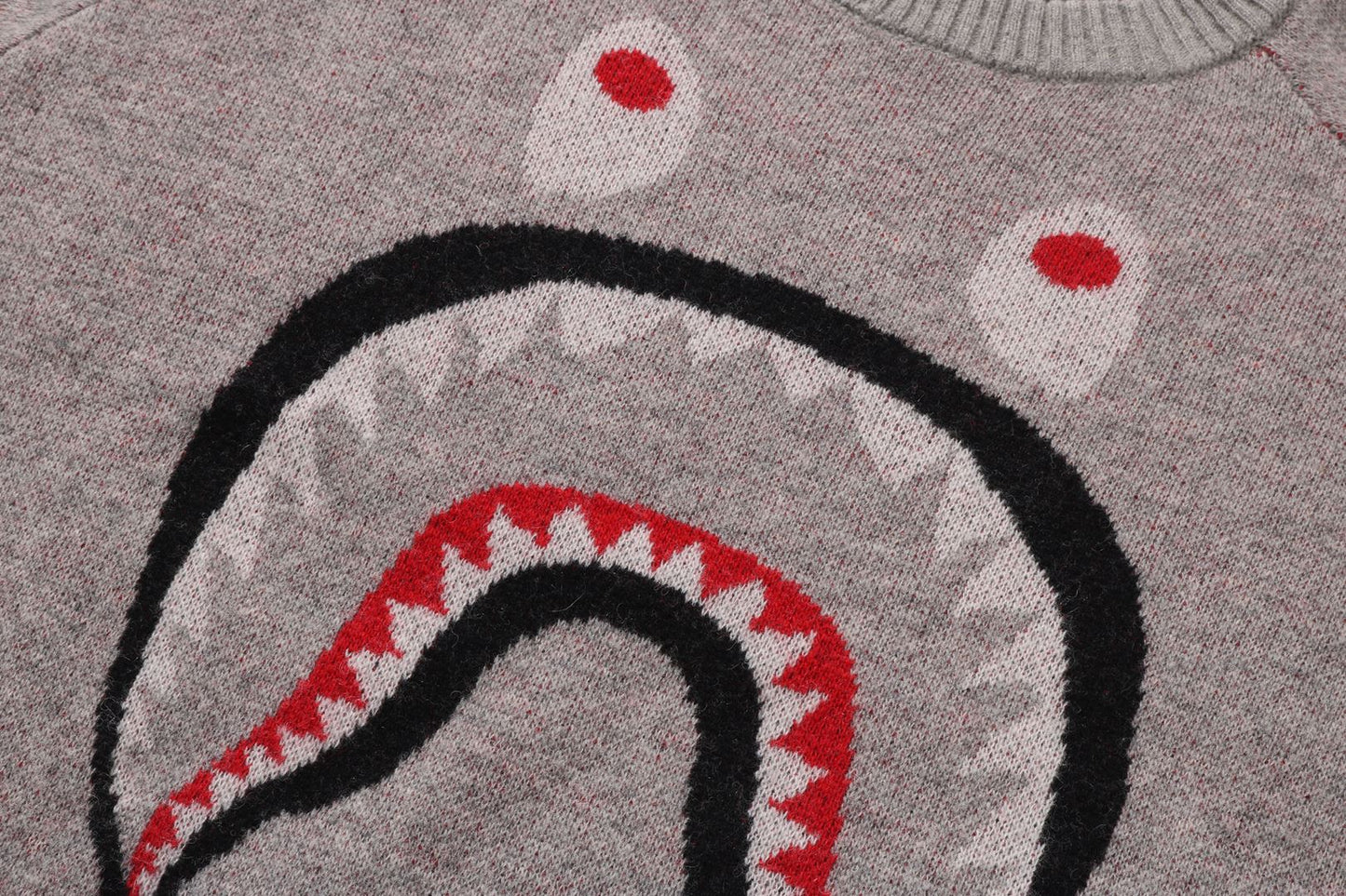 BAPE SHARK WOOL MIX SWEATER