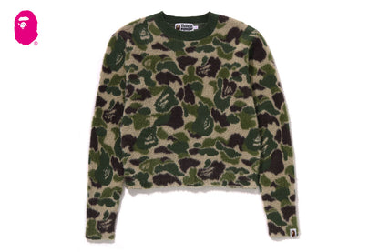 BAPE ABC CAMO SHAGGY SWEATER