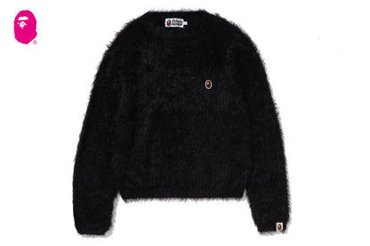 BAPE ONE POINT SHAGGY SWEATER