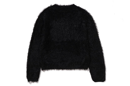 BAPE ONE POINT SHAGGY SWEATER