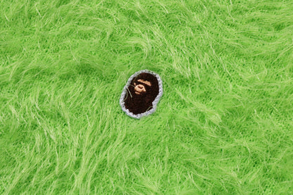 BAPE ONE POINT SHAGGY SWEATER