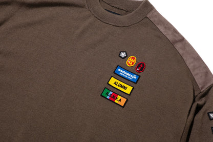 BAPE 【 BAPE BY KAZUKI KURAISHI 】MILITARY RELAXED FIT KNIT SWEATER
