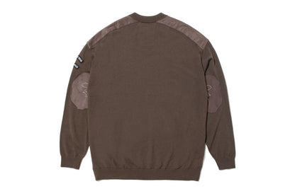 BAPE 【 BAPE BY KAZUKI KURAISHI 】MILITARY RELAXED FIT KNIT SWEATER