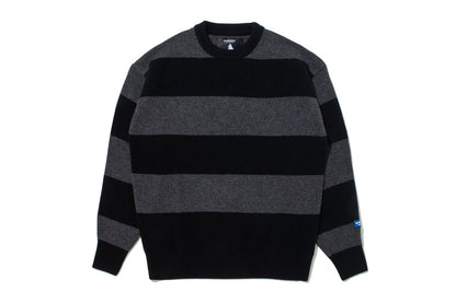 BAPE 【 BAPE BY KAZUKI KURAISHI 】STRIPE RELAXED FIT KNIT SWEATER