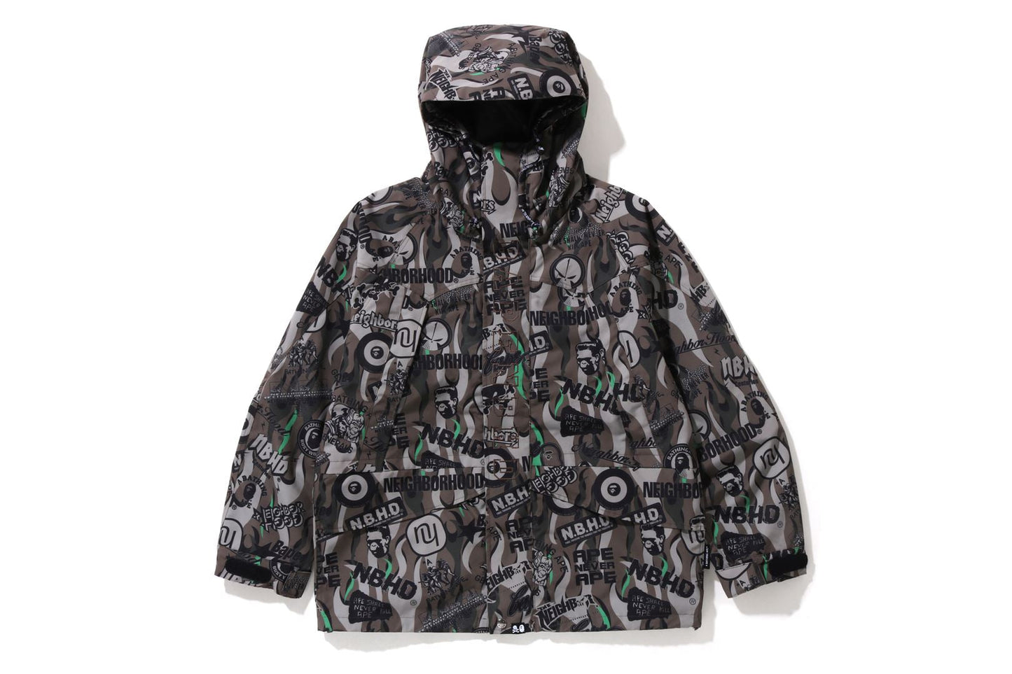 BAPE X NBHD 雪板夾克