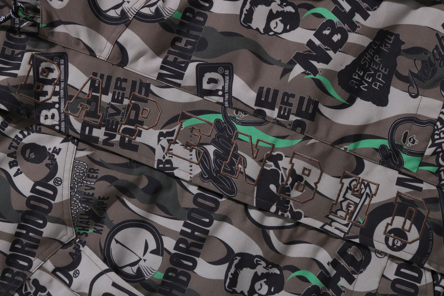 BAPE X NBHD 雪板夾克