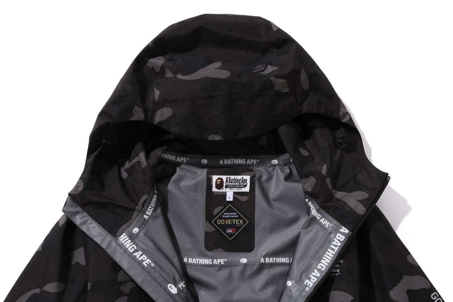 BAPE GORE-TEX 彩色迷彩外套