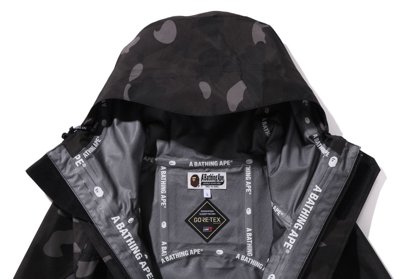 BAPE GORE-TEX 彩色迷彩滑雪外套
