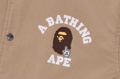 BAPE GO APE POINTER 大學教練外套