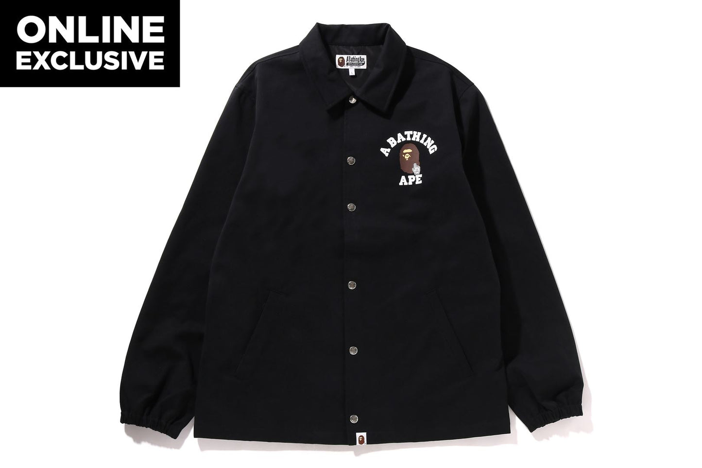 BAPE GO APE POINTER 大學教練外套