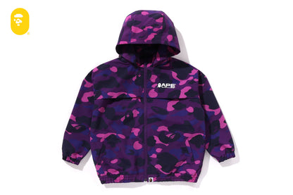 BAPE 彩色迷彩連帽外套