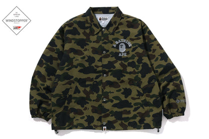 BAPE GORE-TEX WIND STOPPER 1ST CAMO RELAXED COACH JACKET
