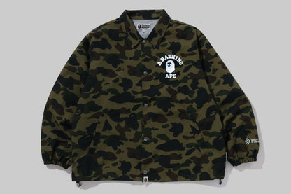 BAPE GORE-TEX WIND STOPPER 1ST CAMO RELAXED COACH JACKET