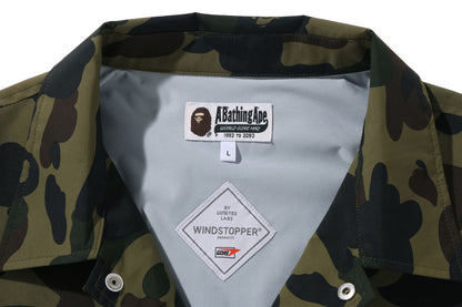 BAPE GORE-TEX WIND STOPPER 1ST CAMO RELAXED COACH JACKET