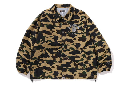 BAPE GORE-TEX WIND STOPPER 1ST CAMO RELAXED COACH JACKET