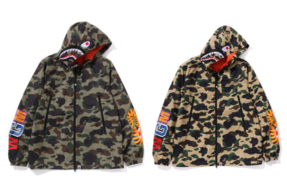 BAPE 1ST CAMO SHARK HOODIE JACKET