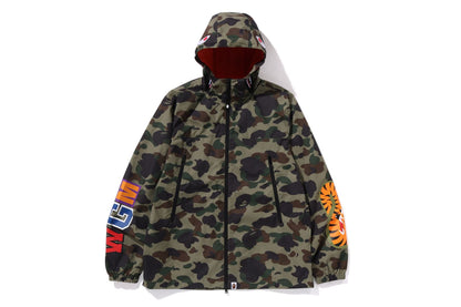 BAPE 1ST CAMO SHARK HOODIE JACKET