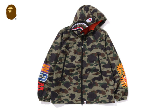 BAPE 1ST CAMO SHARK HOODIE JACKET