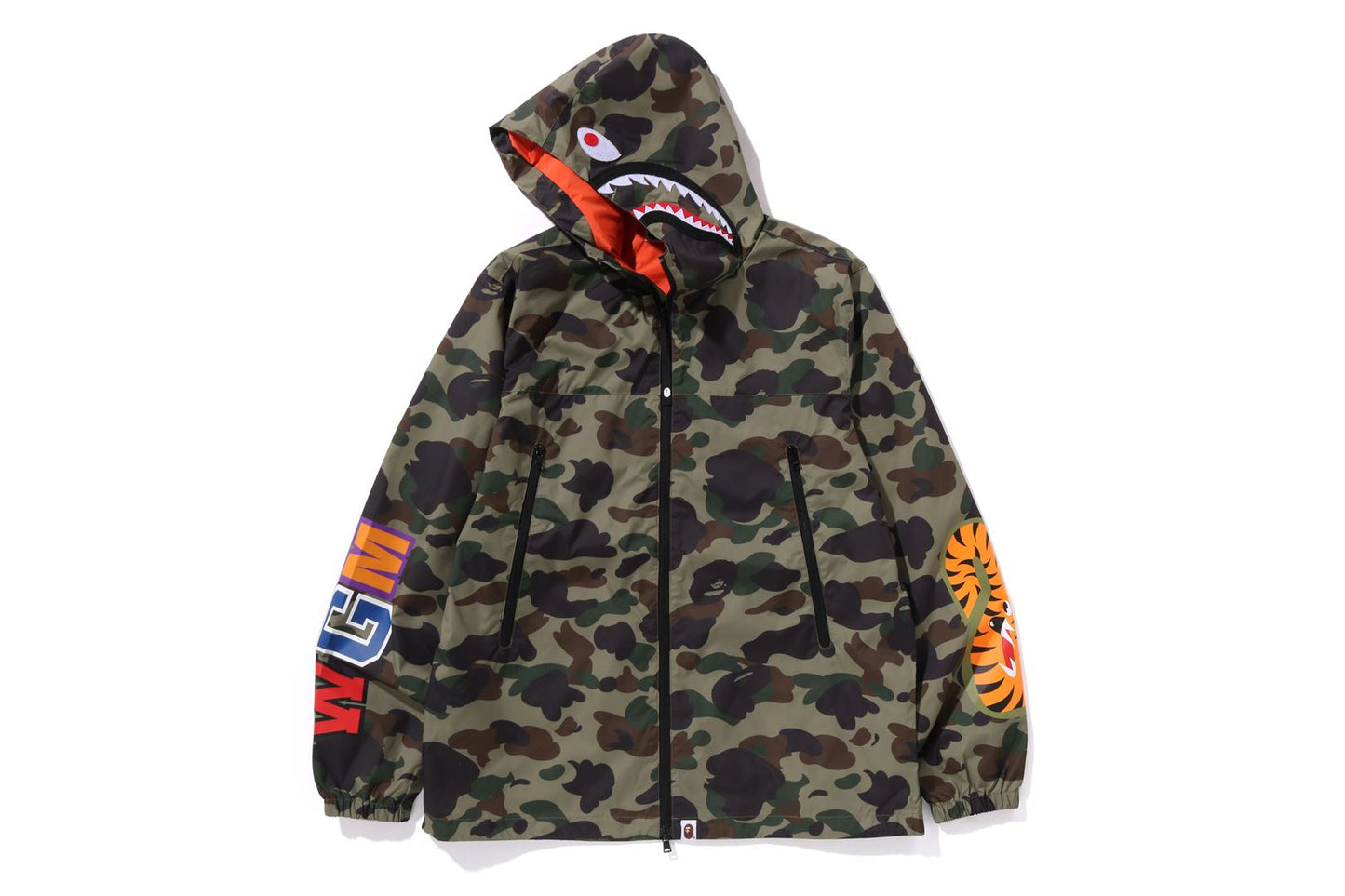 BAPE 1ST CAMO SHARK HOODIE JACKET