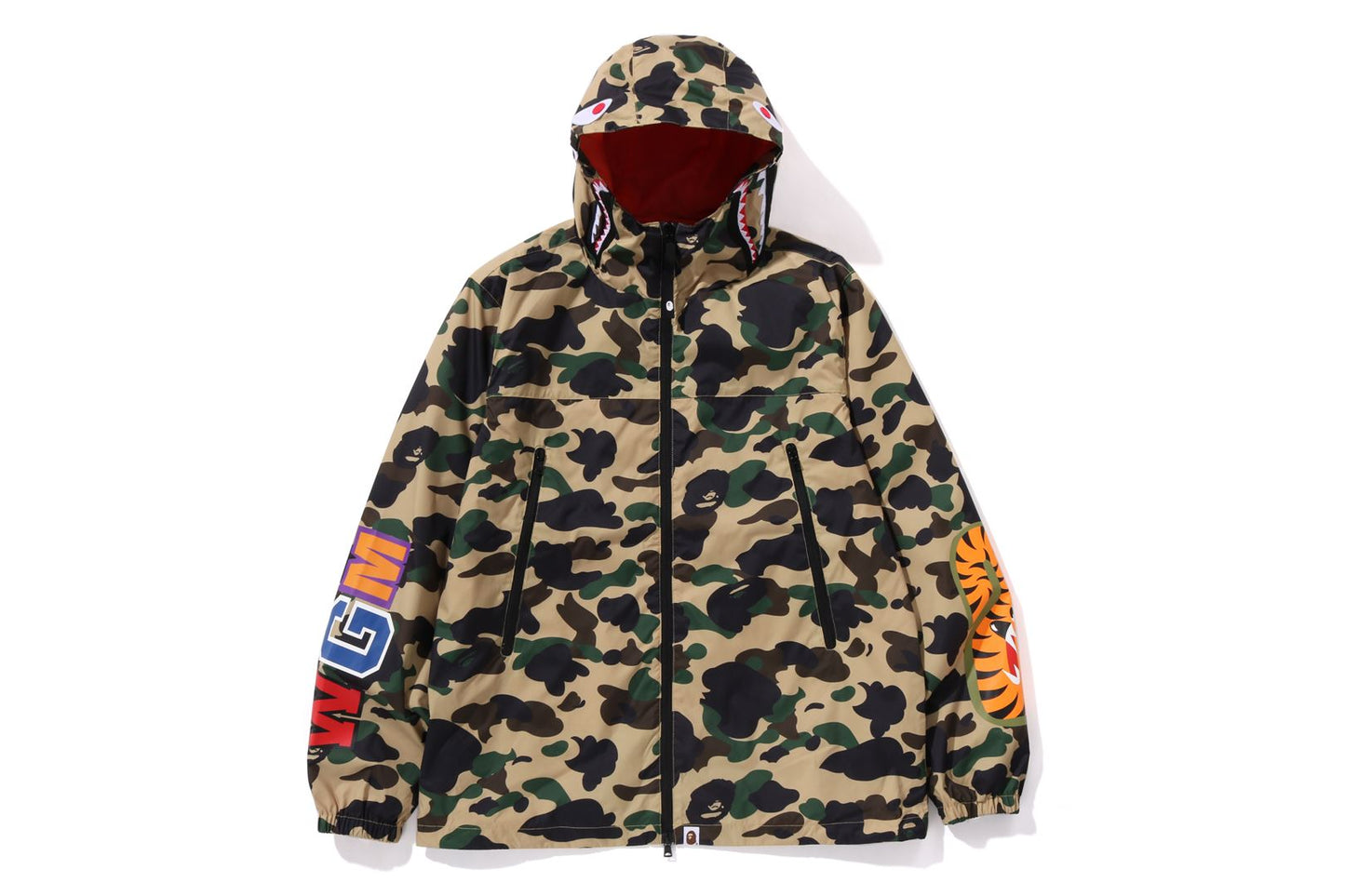 BAPE 1ST CAMO SHARK HOODIE JACKET