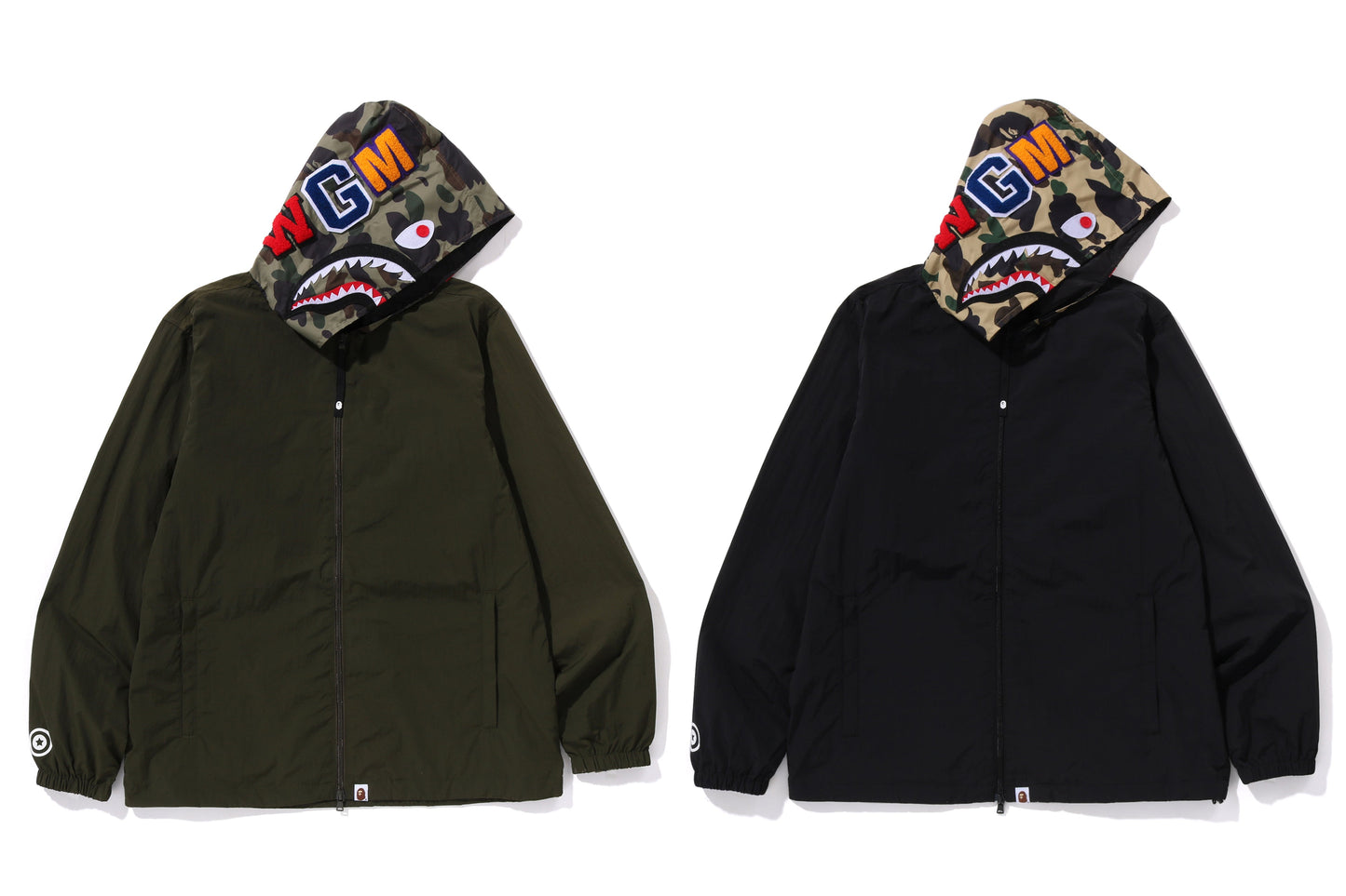 BAPE 1ST CAMO SHARK HOODIE JACKET