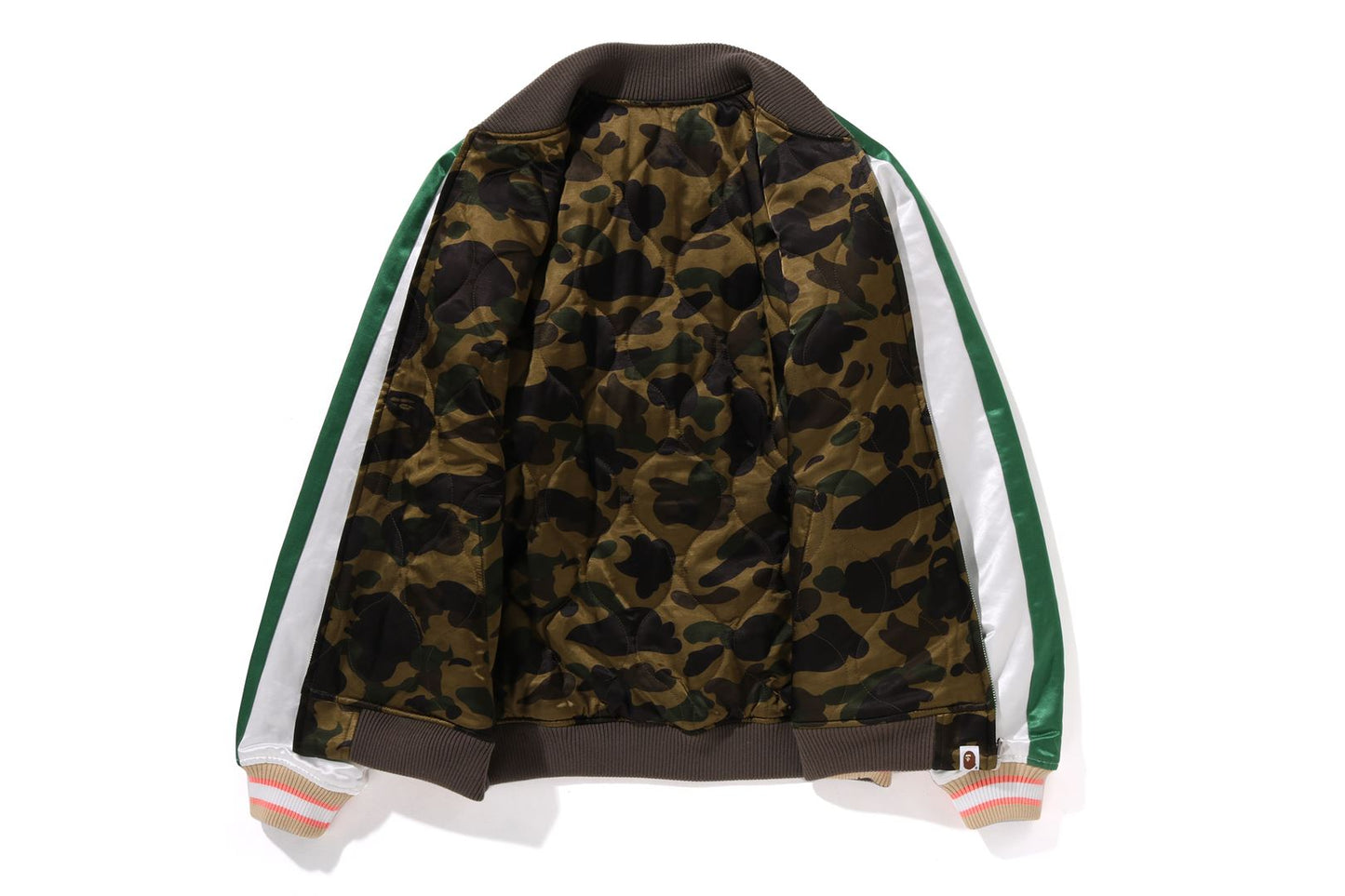 BAPE 日本牡丹刺繡可翻轉紀念外套