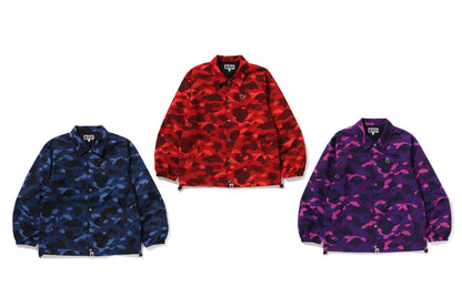BAPE COLOR CAMO ONE POINT COACH JACKET