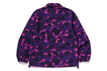 BAPE COLOR CAMO ONE POINT COACH JACKET