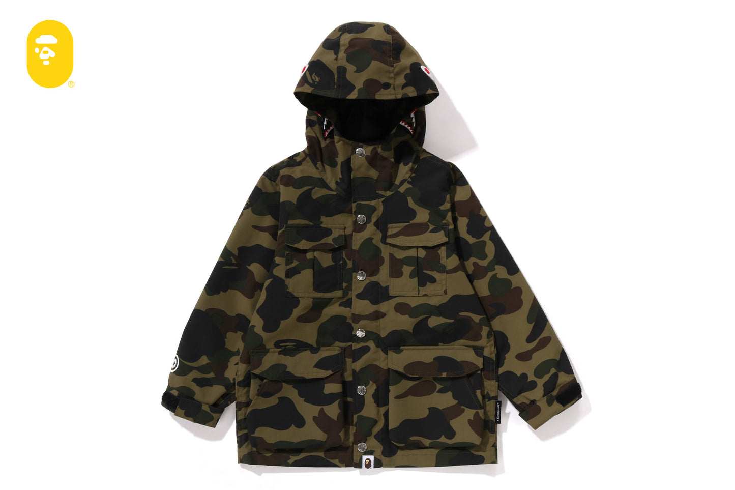 BAPE 1ST CAMO SHARK MOUNTAIN JACKET