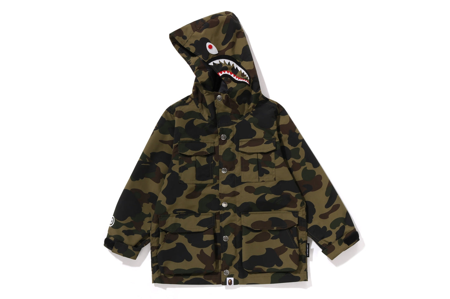BAPE 1ST CAMO SHARK MOUNTAIN JACKET
